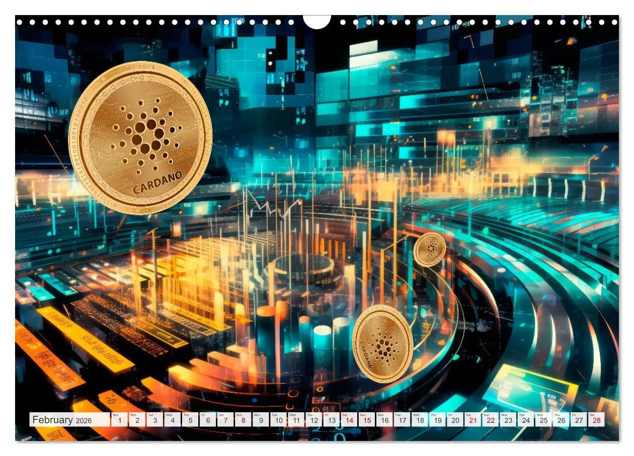 Bild: 9783516540857 | Crypto and Blockchain THE FUTURE HAS BEGUN (Wall Calendar 2026 DIN...