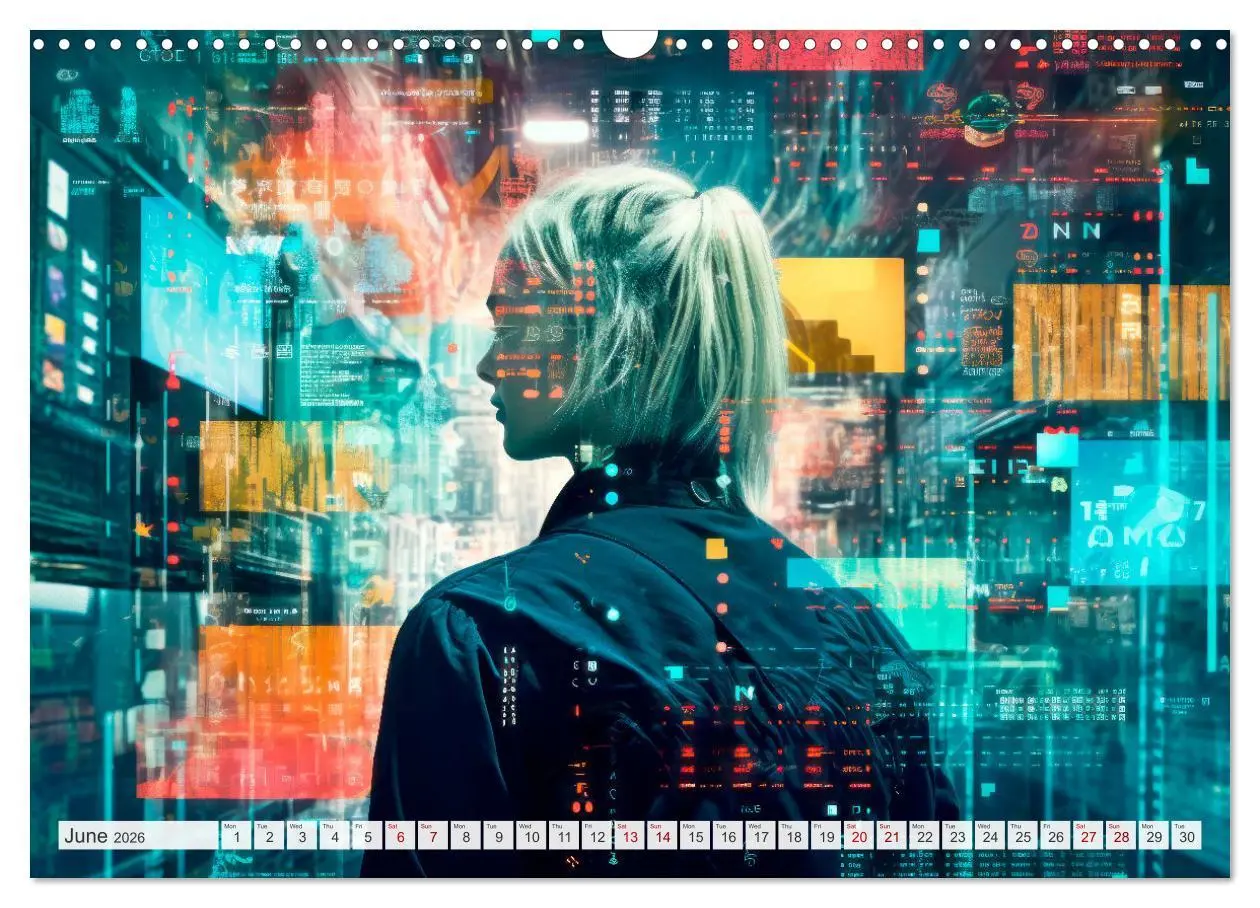 Bild: 9783516540857 | Crypto and Blockchain THE FUTURE HAS BEGUN (Wall Calendar 2026 DIN...