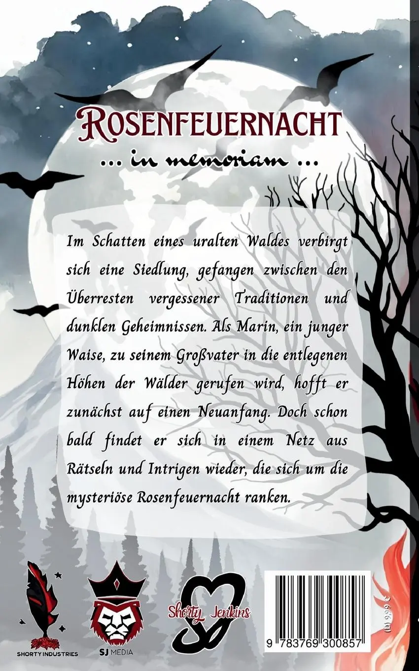 Rückseite: 9783769300857 | Rosenfeuernacht | Memoriam Mystories 1 | Shorty Jenkins | Taschenbuch