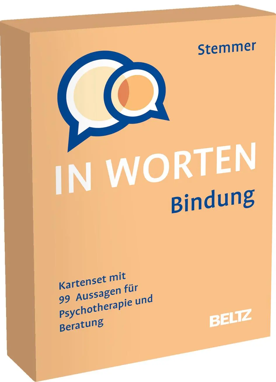 Cover: 4019172100957 | Bindung in Worten | Kerstin Stemmer | Box | BeltzTherapiekarten | 2022