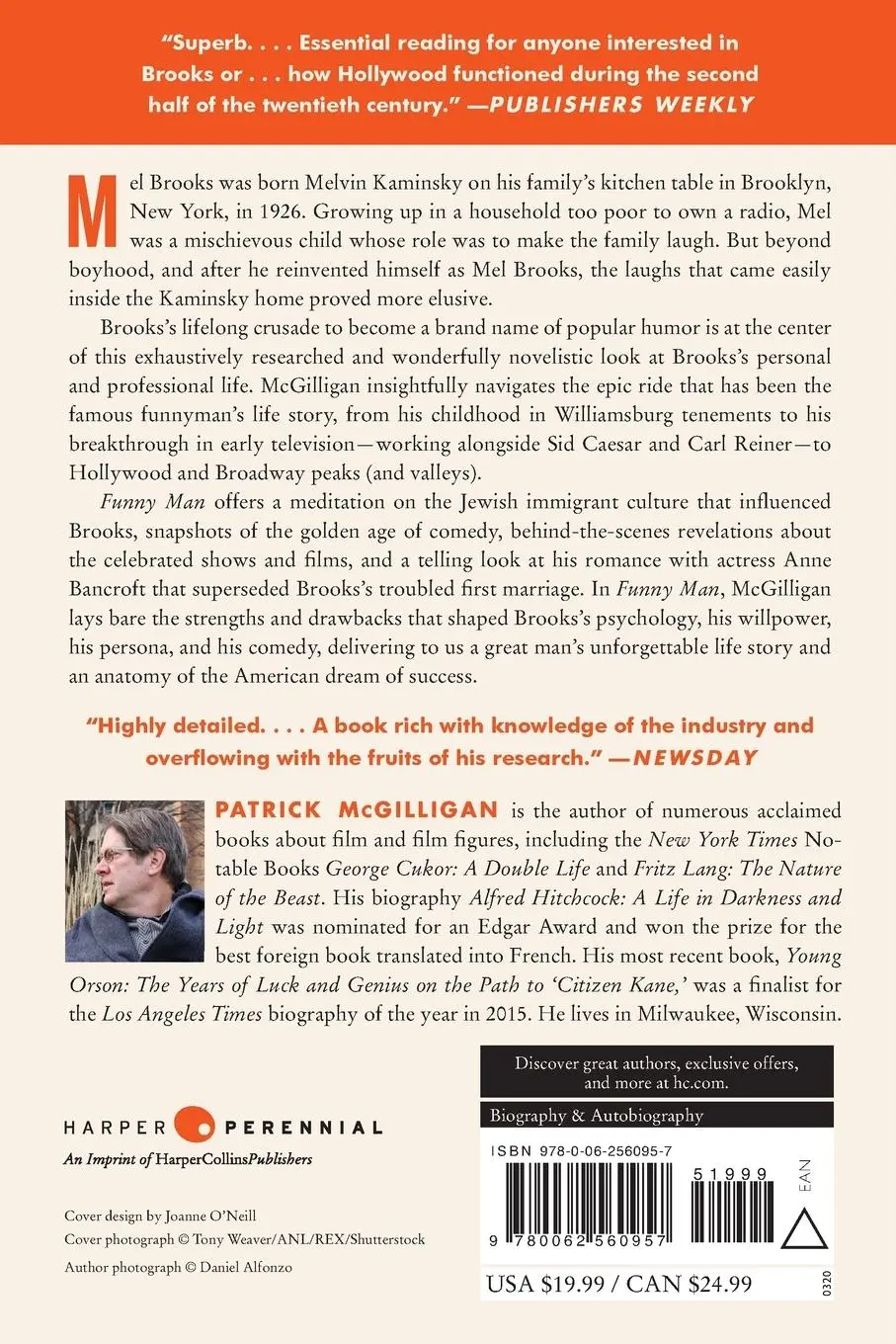 Rückseite: 9780062560957 | Funny Man | Patrick Mcgilligan | Taschenbuch | Kartoniert / Broschiert