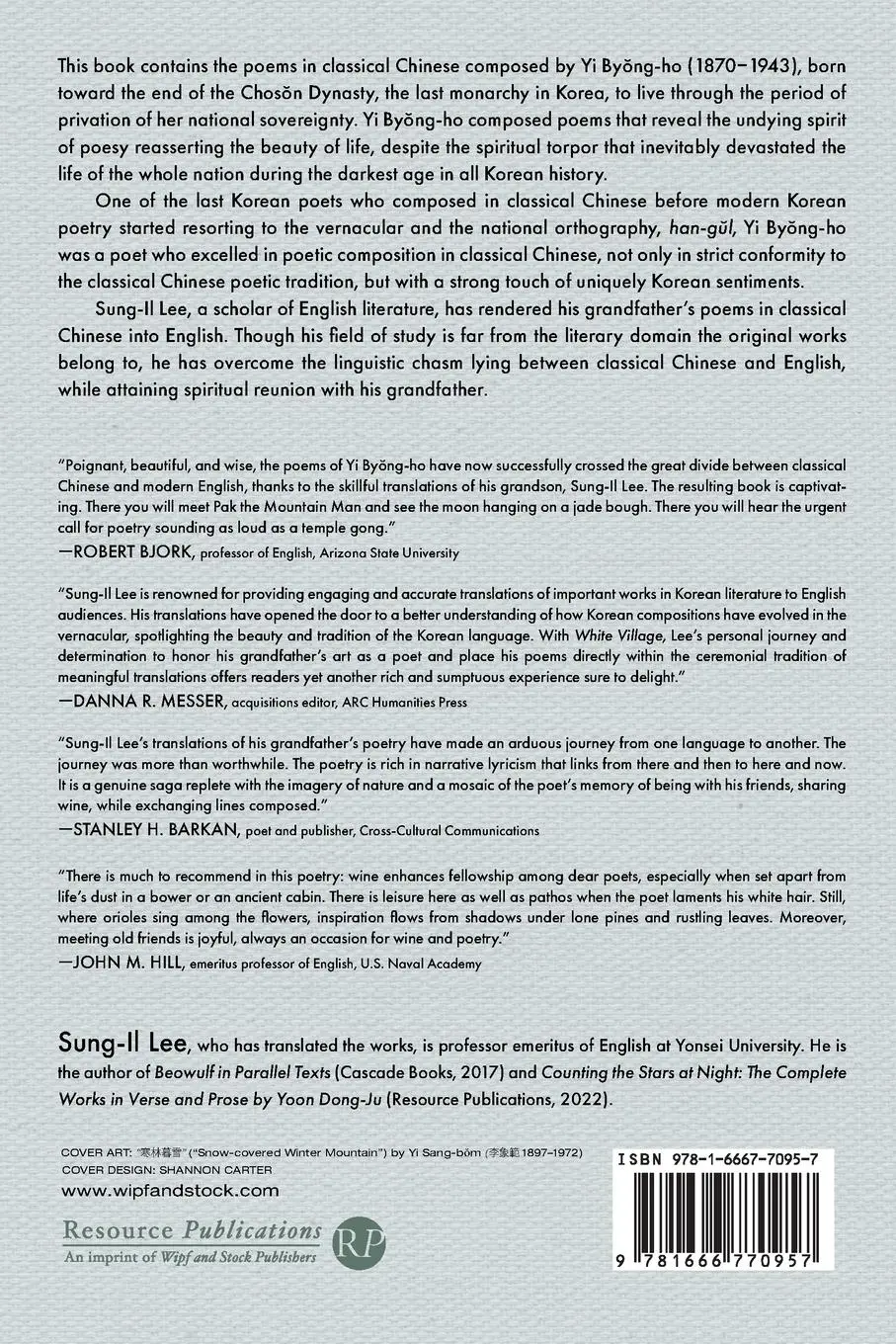 Rückseite: 9781666770957 | White Village | Yi By¿ng-ho | Taschenbuch | Englisch | 2023