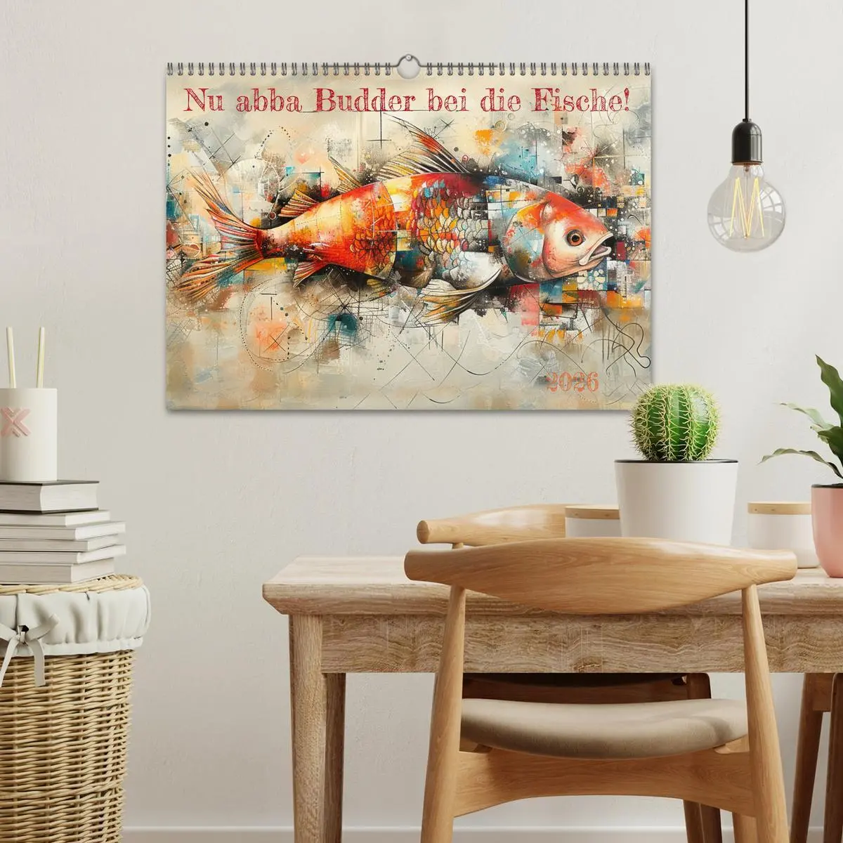 Bild: 9783457370957 | Nu abba Budder bei die Fische! (Wandkalender 2026 DIN A3 quer),...