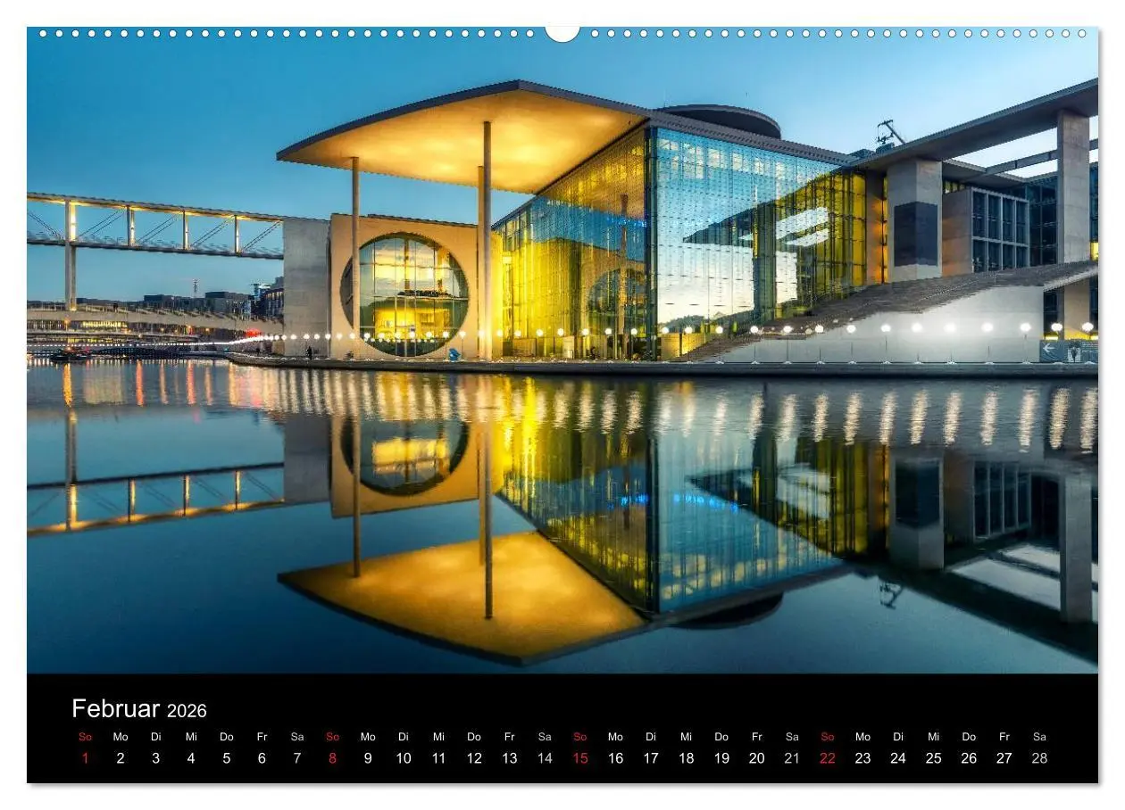 Bild: 9783516080957 | Berlin City bei Nacht (Wandkalender 2026 DIN A2 quer), CALVENDO...