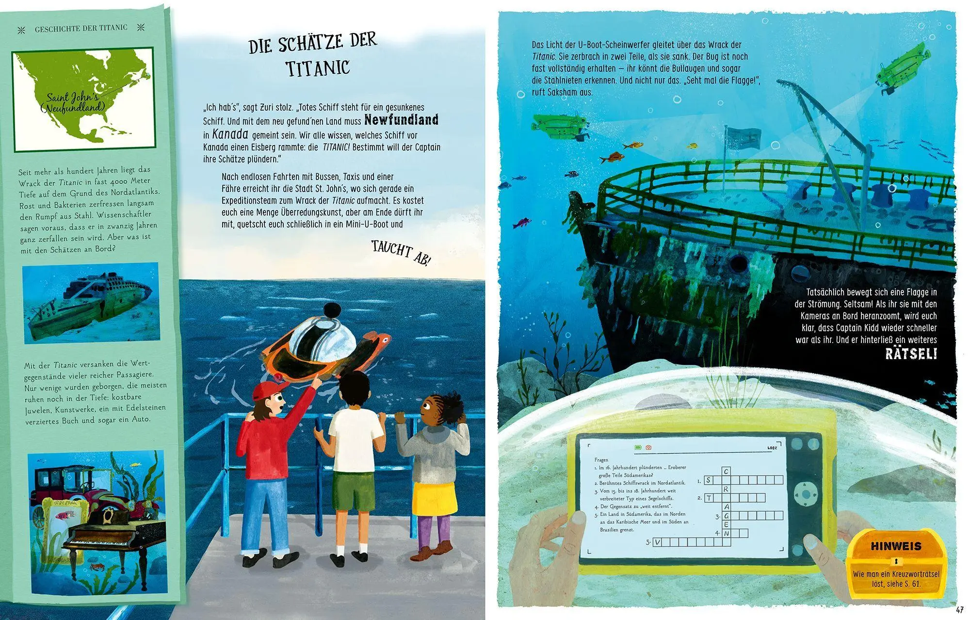 Bild: 9783989620957 | Auf Schatzsuche um die Welt | Leisa Stewart-Sharpe | Buch | 64 S.
