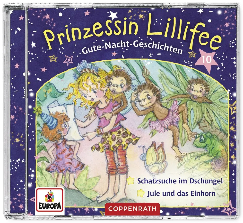 Cover: 4050003721057 | Prinzessin Lillifee - Gute-Nacht-Geschichten (CD 10) | Finsterbusch