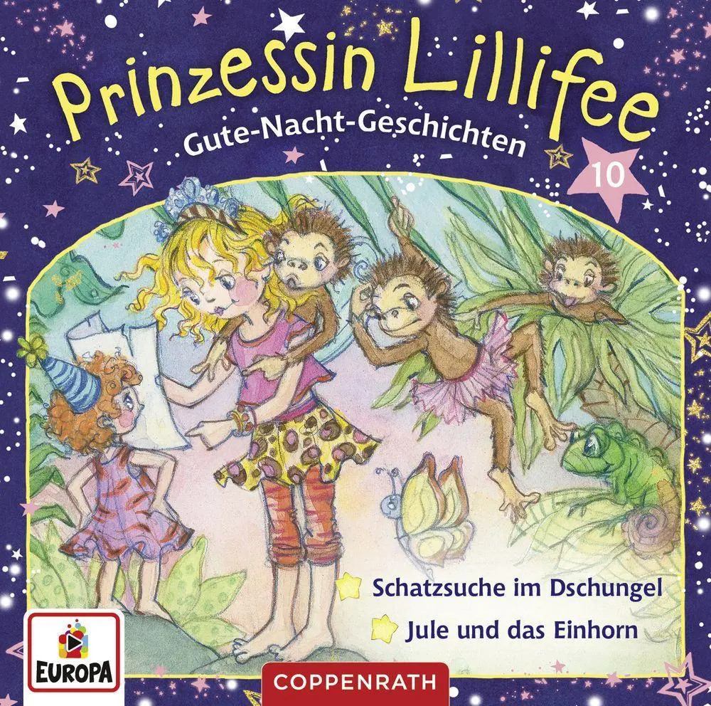 Bild: 4050003721057 | Prinzessin Lillifee - Gute-Nacht-Geschichten (CD 10) | Finsterbusch