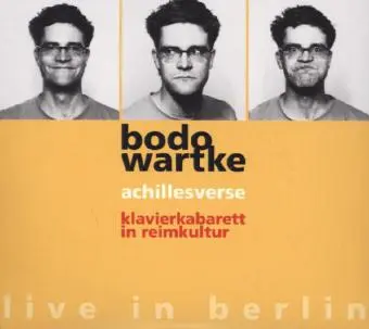 Cover: 4260055231057 | Achillesverse - Live In Berlin, 2 Audio-CDs, 2 Audio-CD | Bodo Wartke