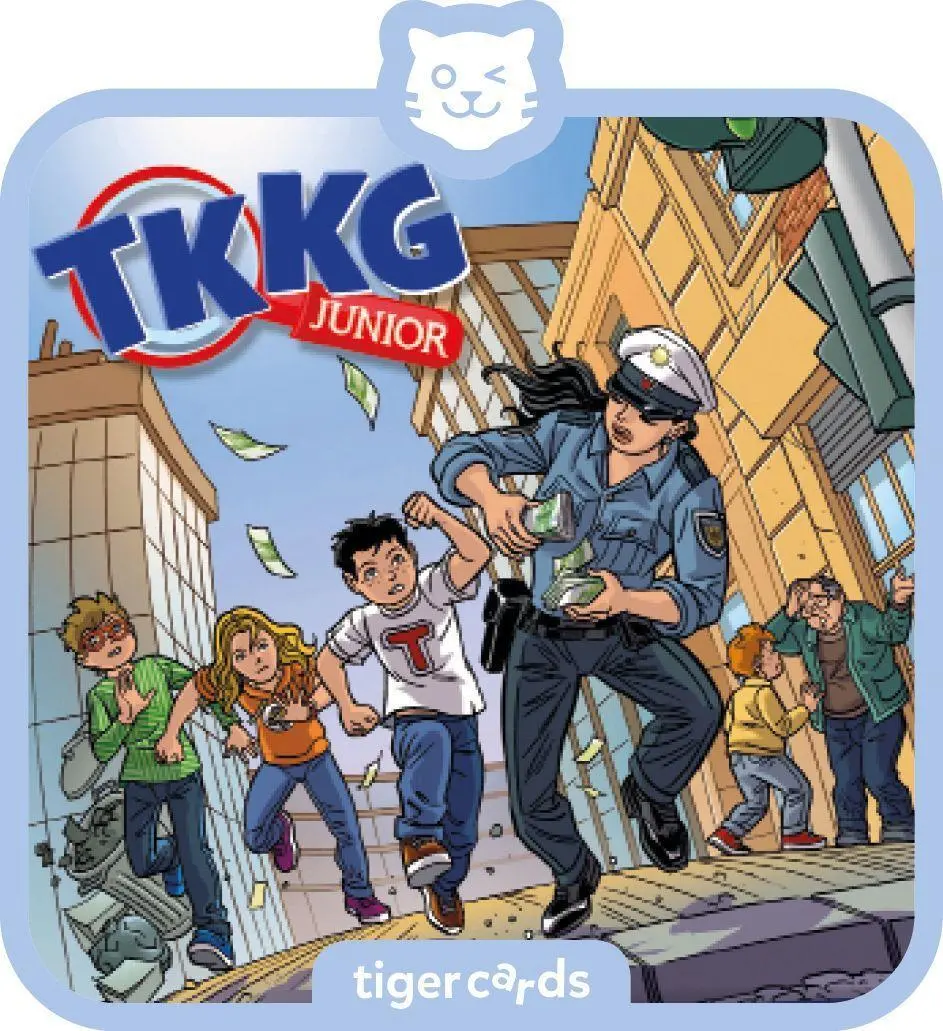 Cover: 4260535481057 | tigercard - TKKG Junior - Folge 6: Bei Anruf Abzocke | Deutsch | 2019