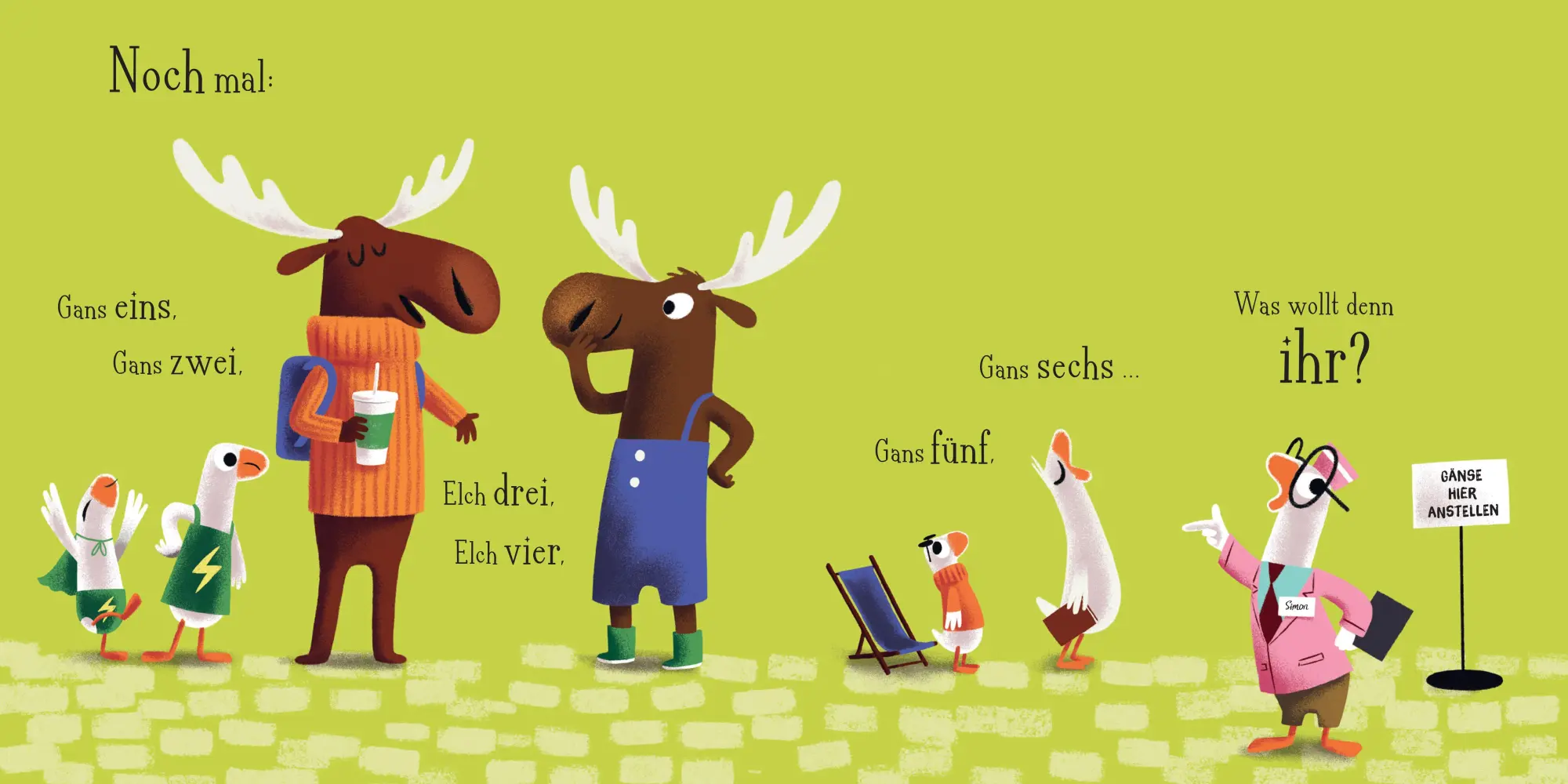 Bild: 9783833911057 | Gans, Gans, Elch - Ein tierischer Zählspaß | Kael Tudor | Buch | 32 S.
