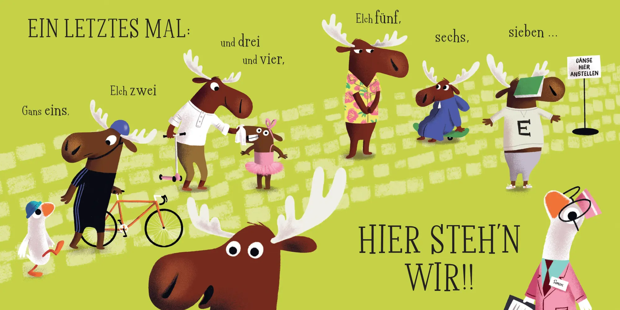 Bild: 9783833911057 | Gans, Gans, Elch - Ein tierischer Zählspaß | Kael Tudor | Buch | 32 S.