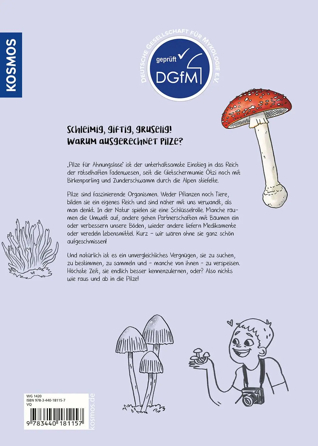 Bild: 9783440181157 | Pilze für Ahnungslose | Véro Mischitz | Taschenbuch | 128 S. | Deutsch