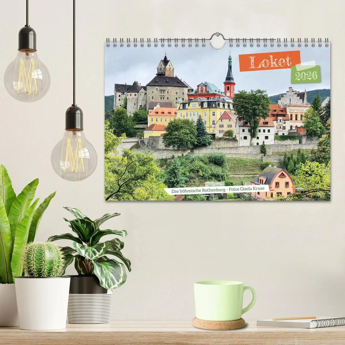 Bild: 9783457561157 | Loket - Das böhmische Rothenburg (Wandkalender 2026 DIN A4 quer),...