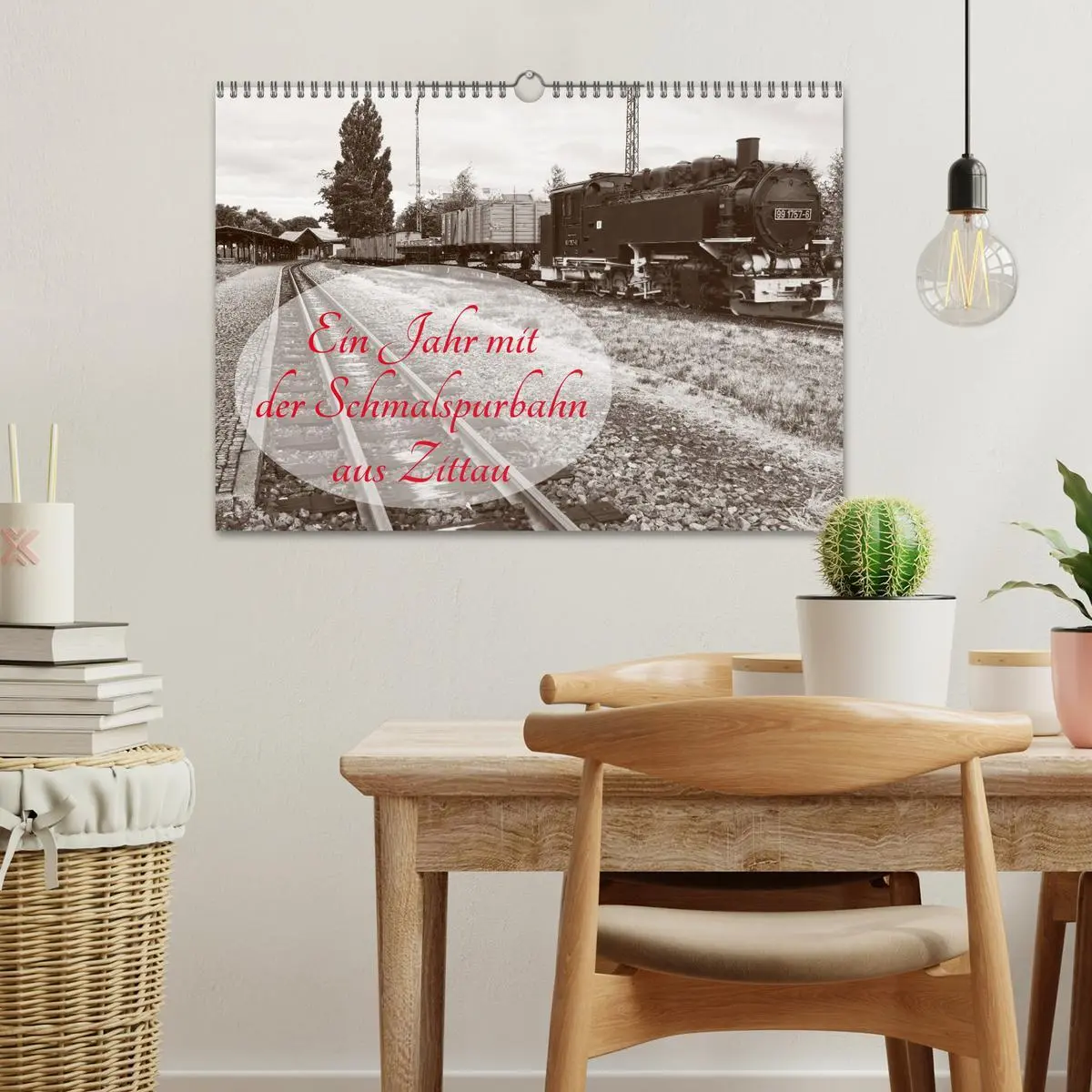 Bild: 9783516031157 | Ein Jahr mit der Schmalspurbahn aus Zittau (Wandkalender 2026 DIN...