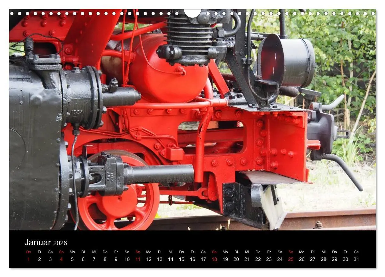 Bild: 9783516031157 | Ein Jahr mit der Schmalspurbahn aus Zittau (Wandkalender 2026 DIN...
