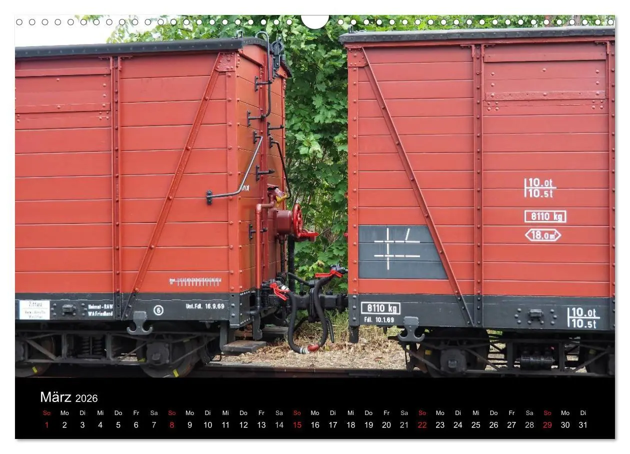 Bild: 9783516031157 | Ein Jahr mit der Schmalspurbahn aus Zittau (Wandkalender 2026 DIN...