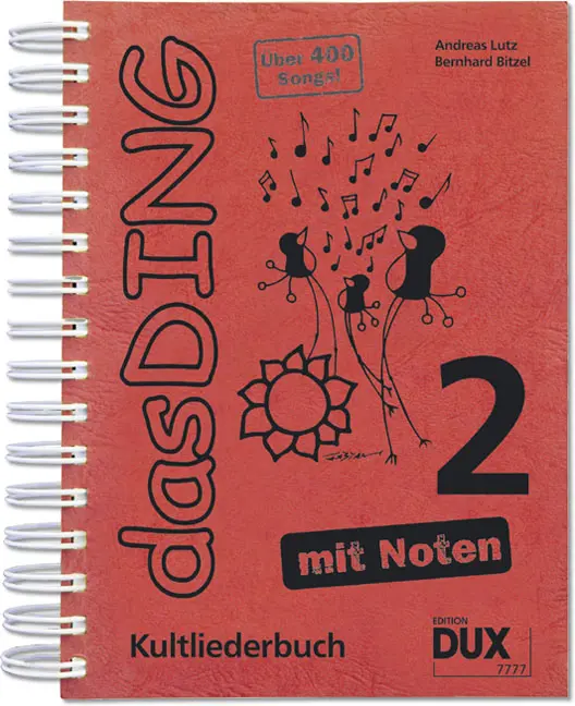 Cover: 9790500171157 | Das Ding 2 mit Noten | Kultliederbuch mit Noten | Lutz | Buch