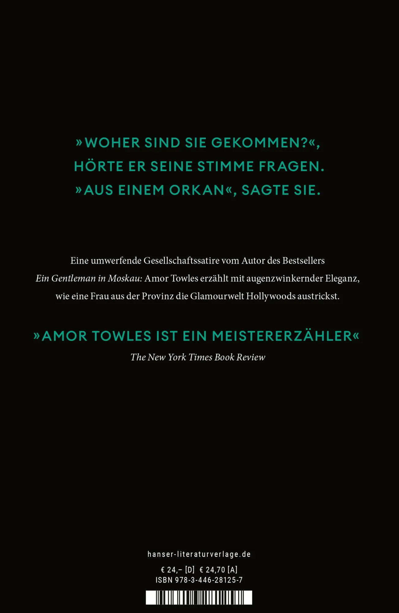 Bild: 9783446281257 | Eve | Roman | Amor Towles | Buch | 224 S. | Deutsch | 2024