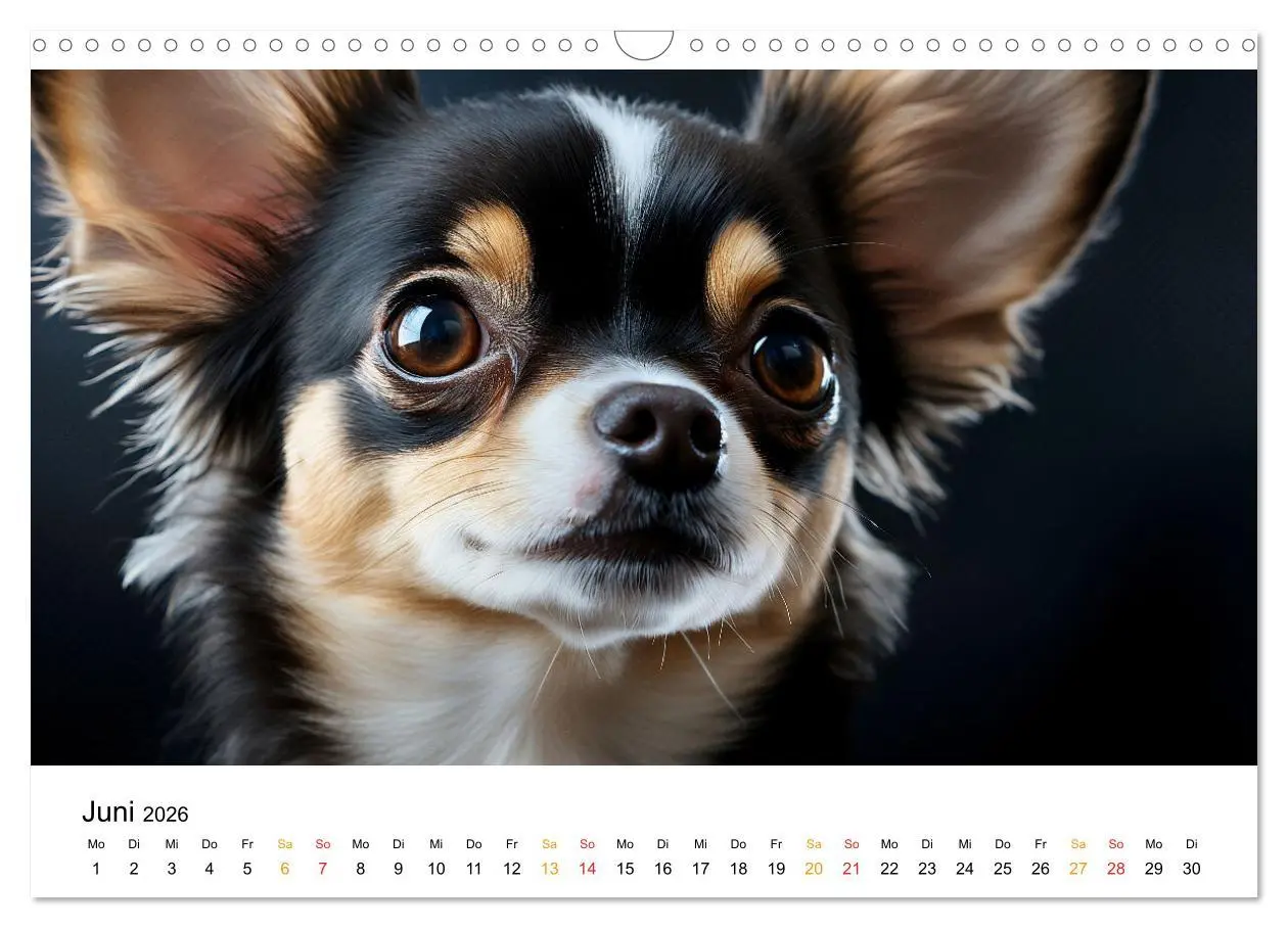 Bild: 9783457311257 | Chihuahua - kleine Energiebündel (Wandkalender 2026 DIN A3 quer),...