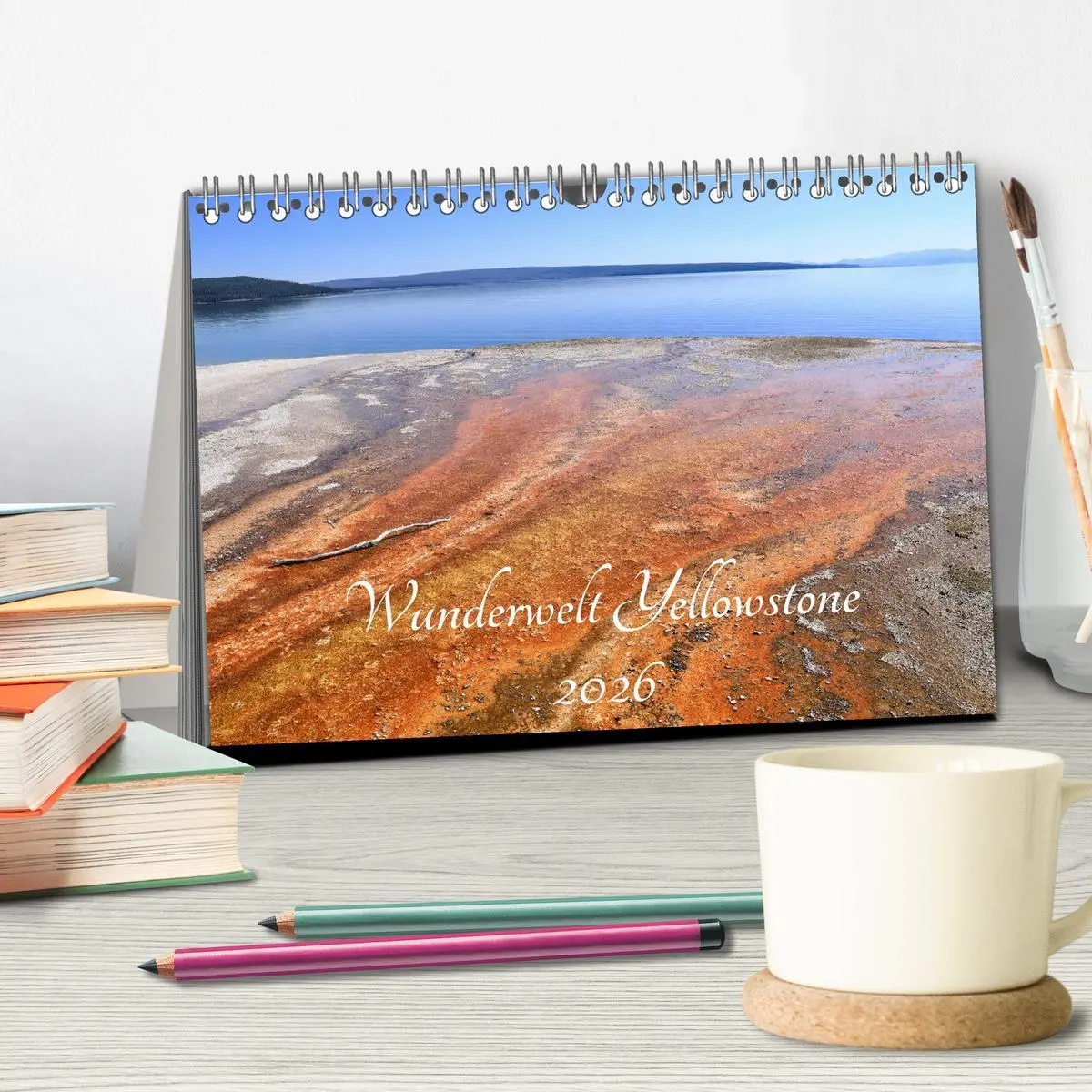 Bild: 9783457931257 | Wunderwelt Yellowstone 2026 (Tischkalender 2026 DIN A5 quer),...