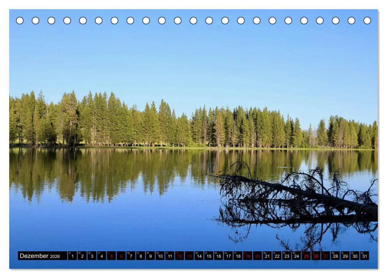Bild: 9783457931257 | Wunderwelt Yellowstone 2026 (Tischkalender 2026 DIN A5 quer),...