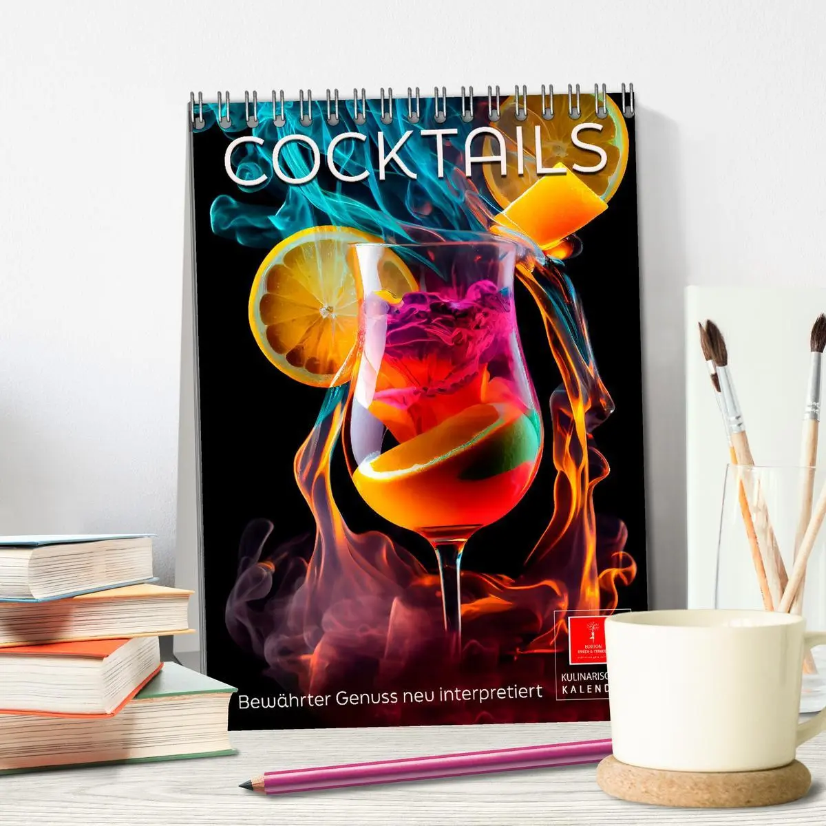 Bild: 9783516331257 | Cocktails - Bewährter Genuss neu interpretiert (Tischkalender 2026...
