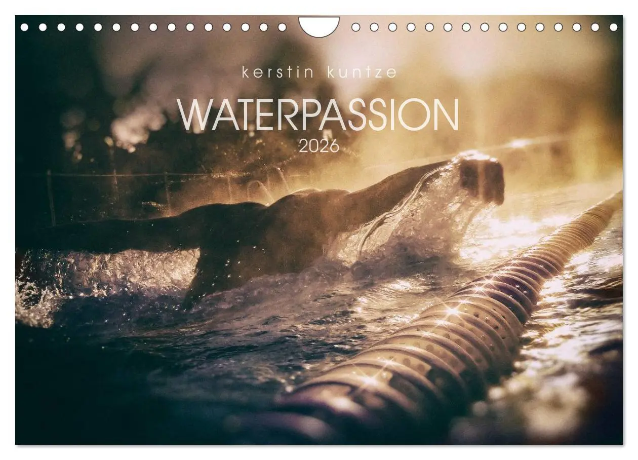 Cover: 9783516571257 | WATERPASSION (Wall Calendar 2026 DIN A4 landscape), CALVENDO 12...