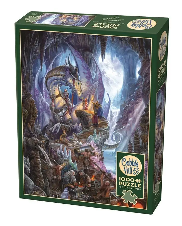 Cover: 625012401357 | COBBLE HILL PUZZLES - Drachenschmiede 1000 Teile | Spiel | In Karton