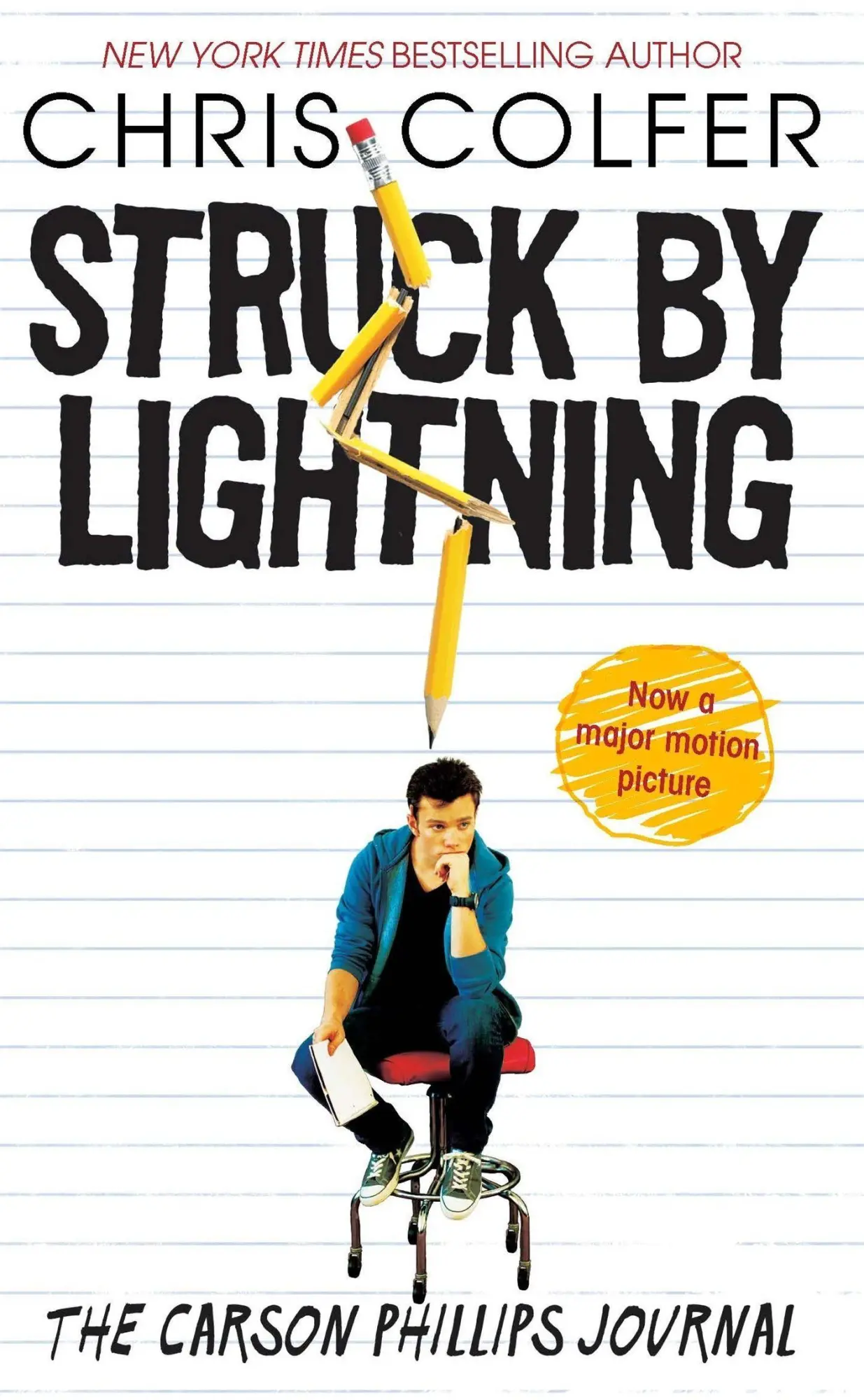 Cover: 9780349001357 | Struck by Lightning | The Carson Phillips Journal | Chris Colfer
