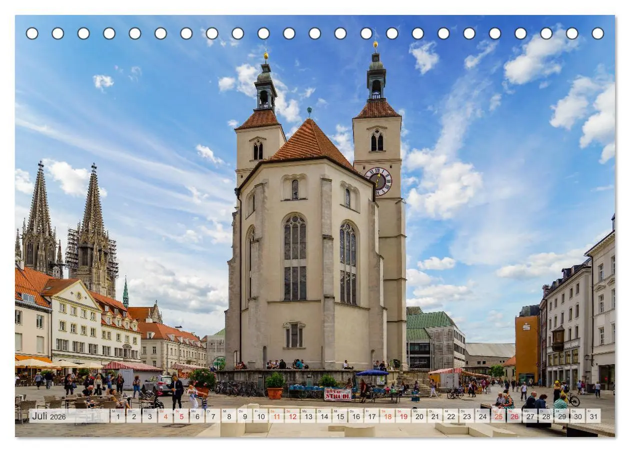 Bild: 9783457781357 | Regensburg Stadtansichten (Tischkalender 2026 DIN A5 quer),...