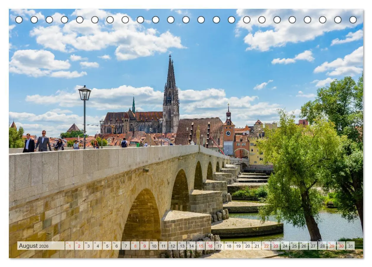 Bild: 9783457781357 | Regensburg Stadtansichten (Tischkalender 2026 DIN A5 quer),...