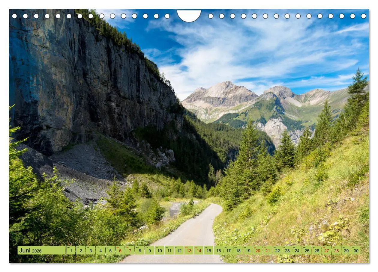Bild: 9783457851357 | Alpentraum Kandersteg (Wandkalender 2026 DIN A4 quer), CALVENDO...