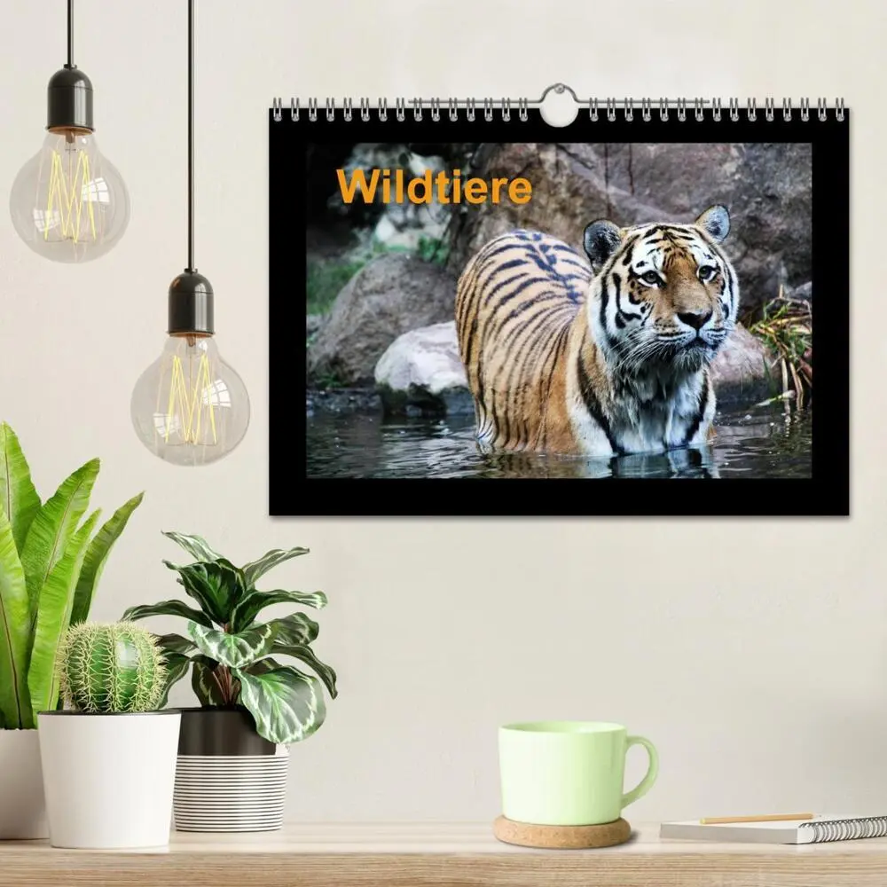 Bild: 9783516181357 | Wildtiere (Wandkalender 2026 DIN A4 quer), CALVENDO Monatskalender