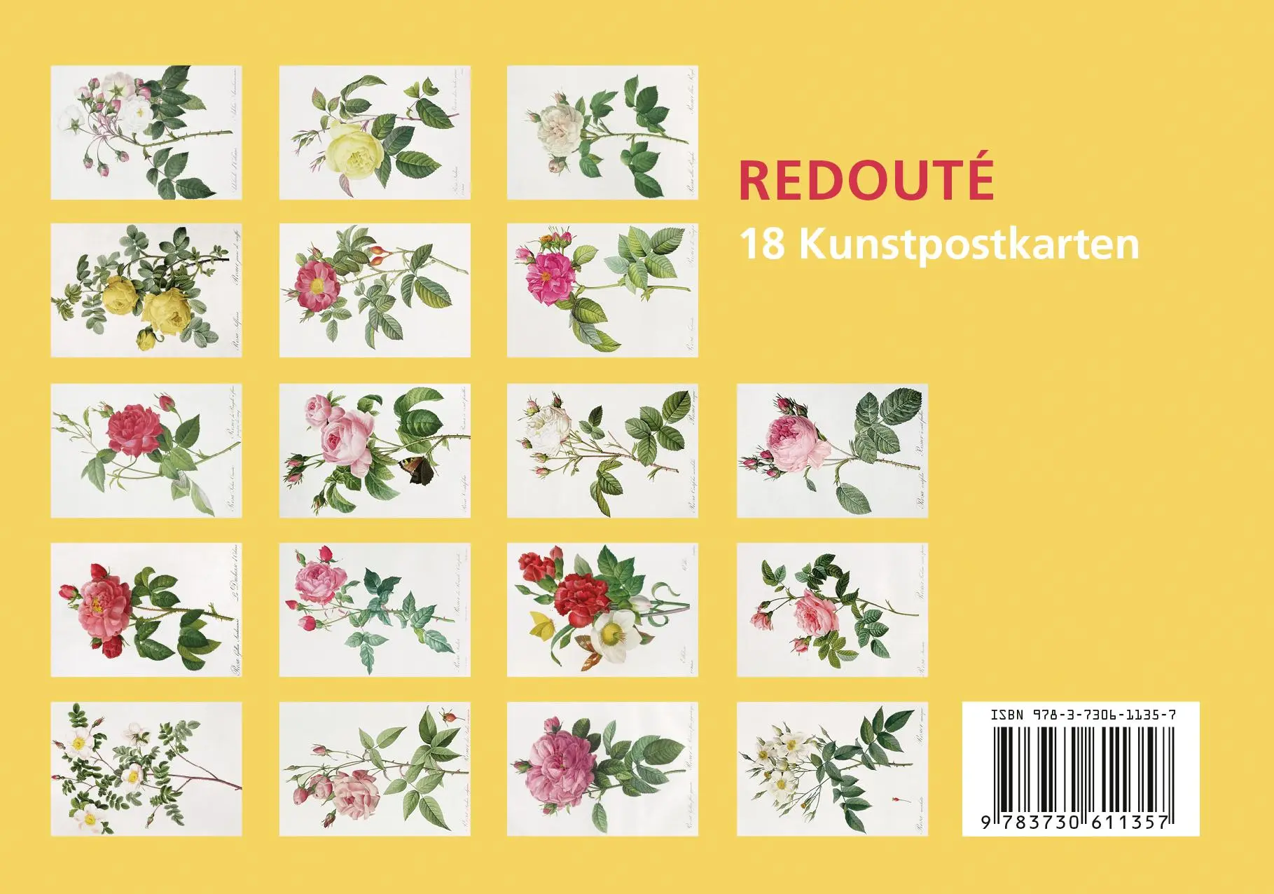 Bild: 9783730611357 | Postkarten-Set Pierre-Joseph Redouté | Pierre-Joseph Redouté | Buch