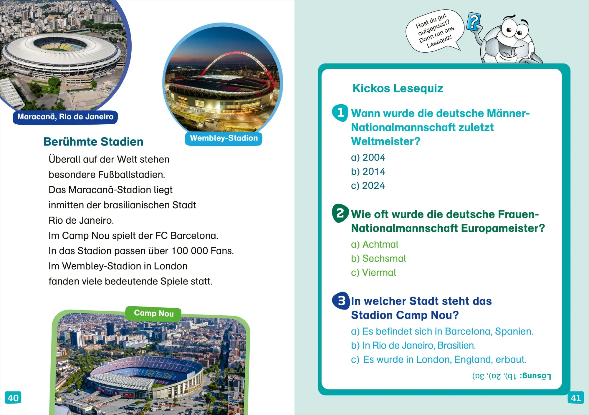 Bild: 9783788681357 | WAS IST WAS Erstes Lesen. Fußball | Christina Braun | Buch | 64 S.