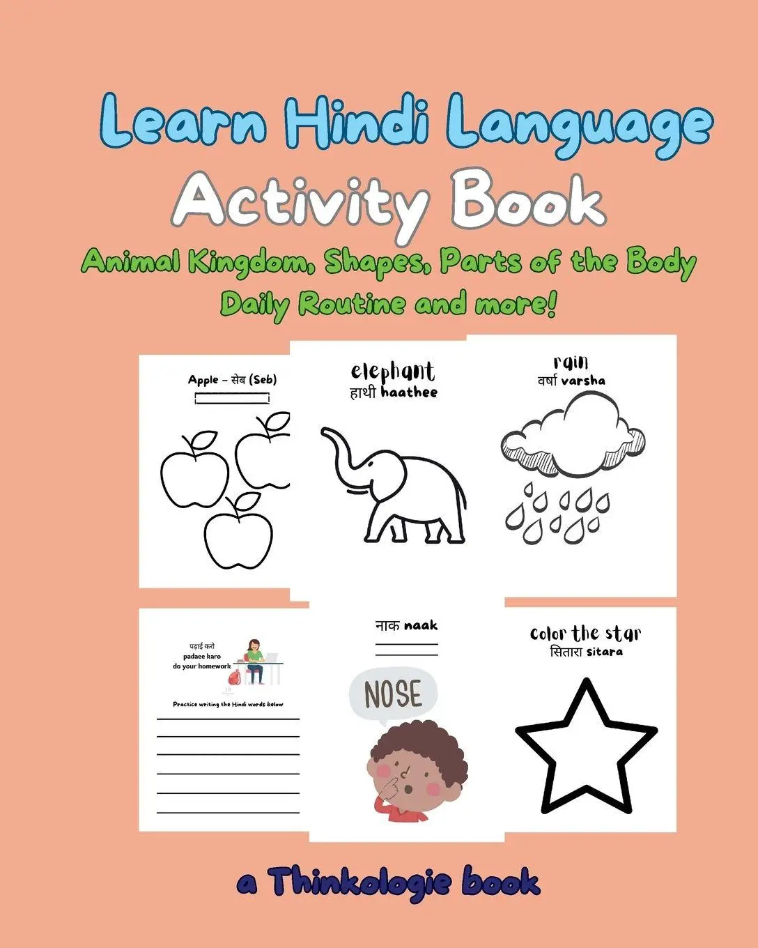 Cover: 9798868981357 | Learn to Read and Write Hindi Workbook for Kids | Nicole Herbert Dean