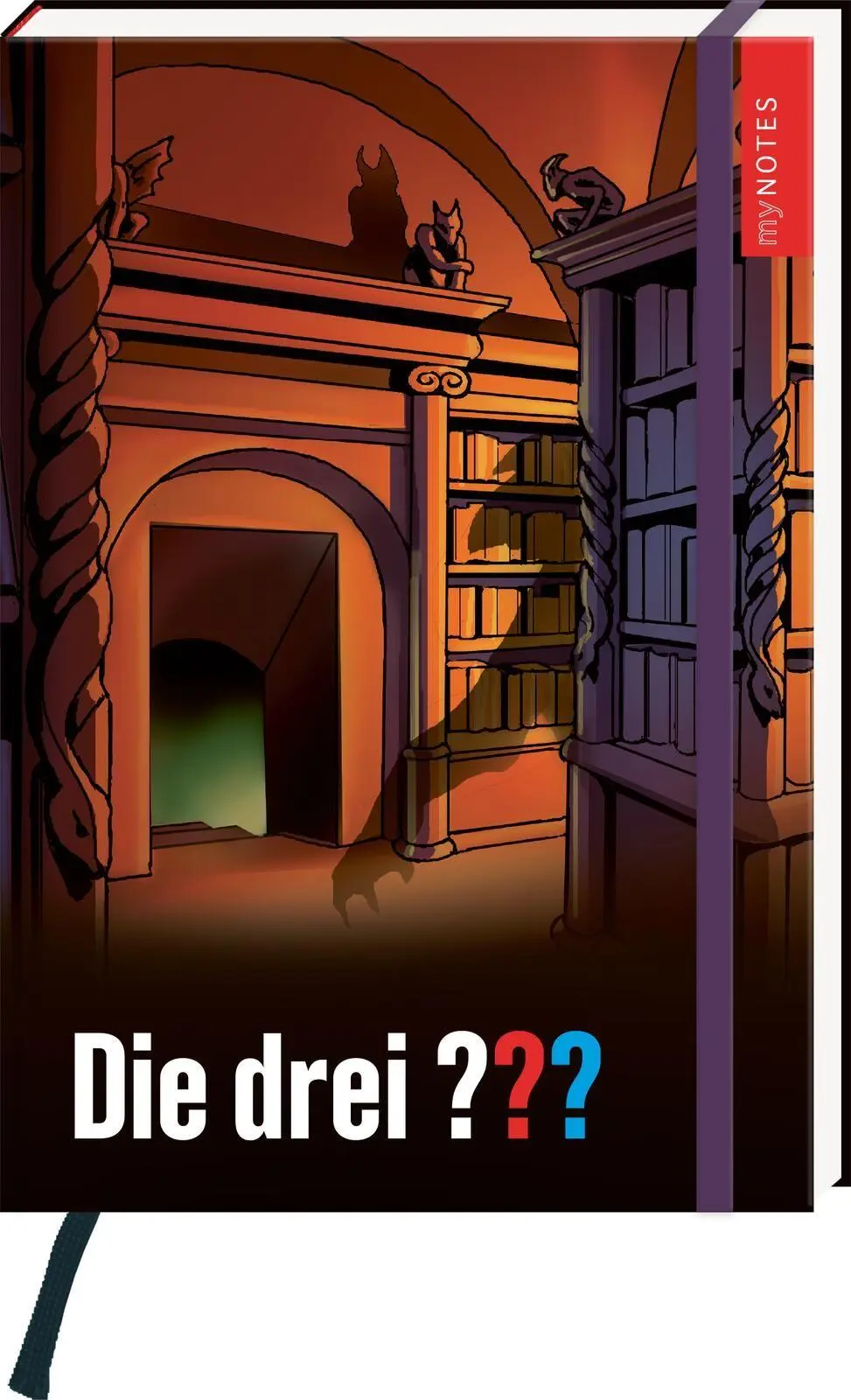 Cover: 4014489141457 | myNOTES Papeterie: Notizbuch A5 Die drei ??? - Die geheime Treppe