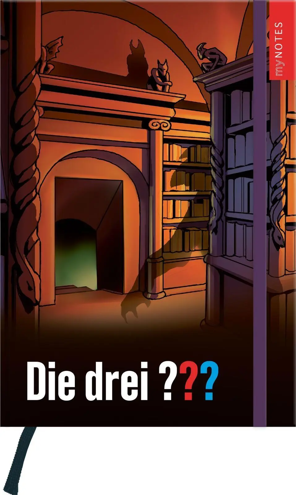 Bild: 4014489141457 | myNOTES Papeterie: Notizbuch A5 Die drei ??? - Die geheime Treppe