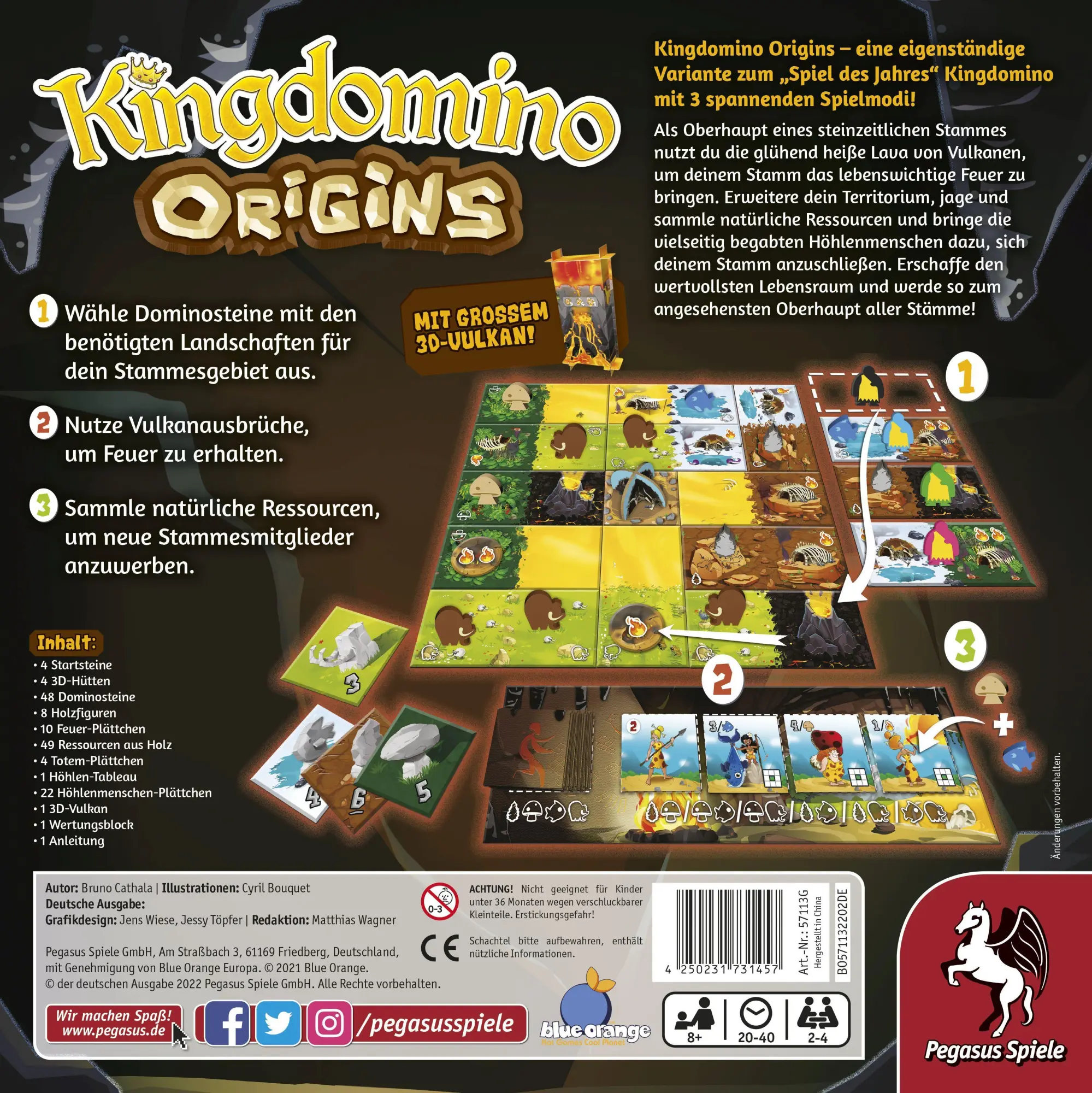 Bild: 4250231731457 | Kingdomino Origins | Spiel | Brettspiel | 57113G | Deutsch | 2022