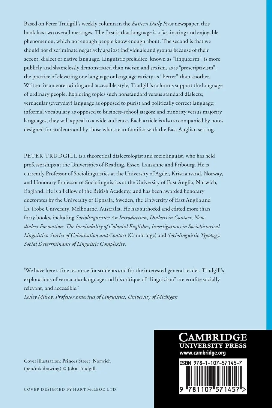 Rückseite: 9781107571457 | Dialect Matters | Peter Trudgill | Taschenbuch | Englisch | 2016