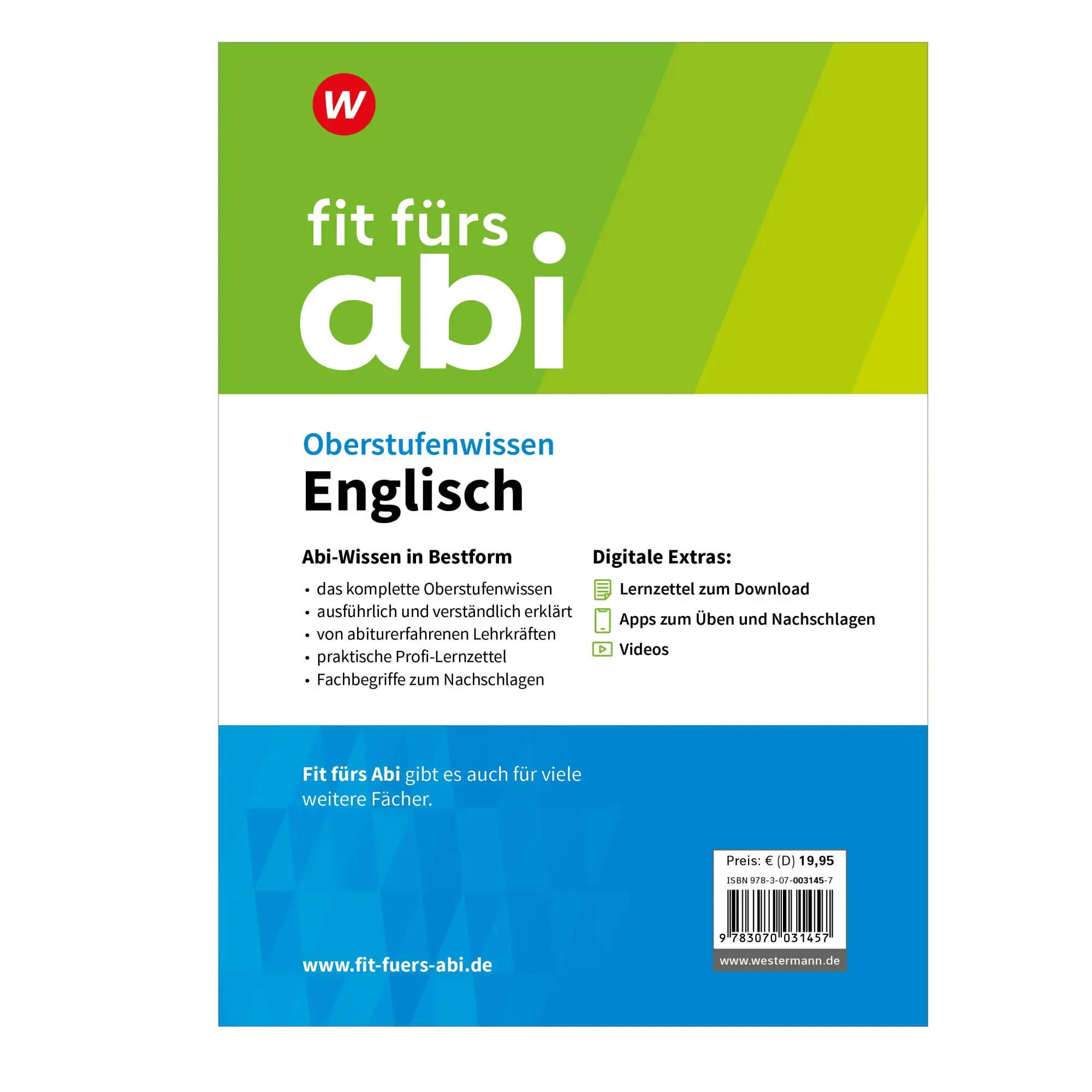Bild: 9783070031457 | Fit fürs Abi | Oberstufenwissen Englisch | Lara Jost (u. a.) | Buch