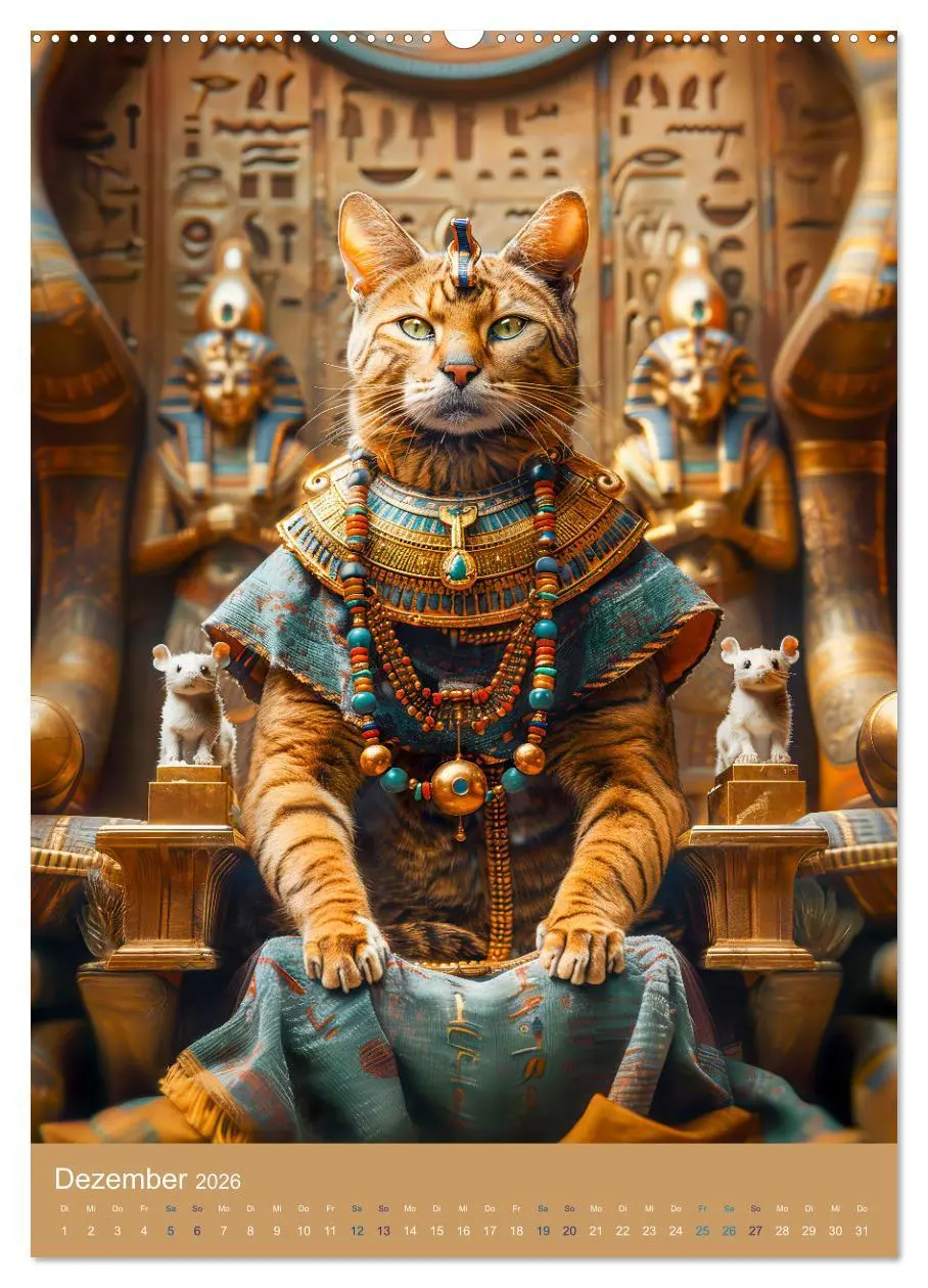 Bild: 9783516241457 | Ägyptens Katzen - Göttliche Eleganz im Stile der Pharaonen...