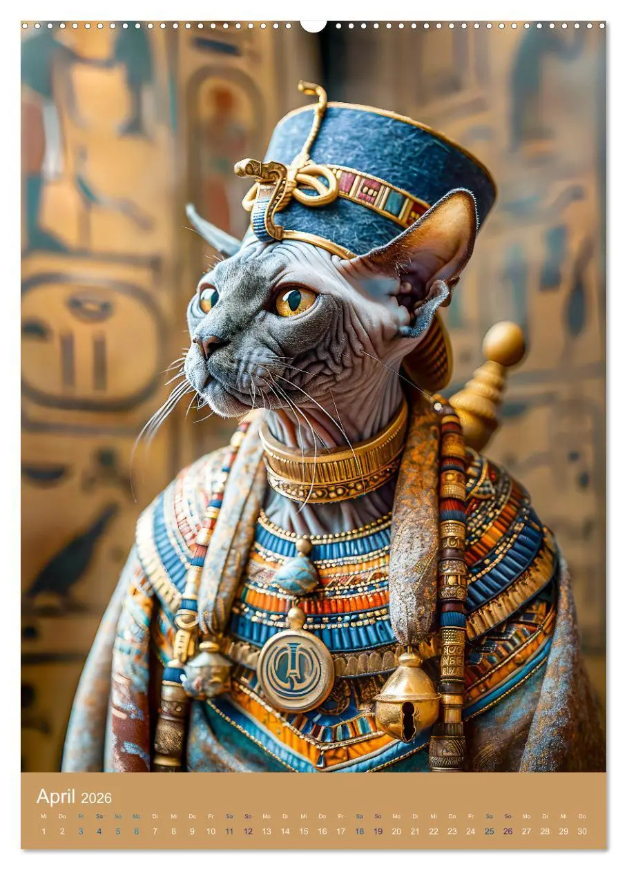Bild: 9783516241457 | Ägyptens Katzen - Göttliche Eleganz im Stile der Pharaonen...