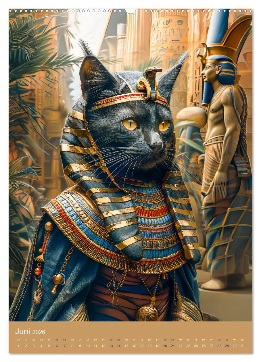 Bild: 9783516241457 | Ägyptens Katzen - Göttliche Eleganz im Stile der Pharaonen...