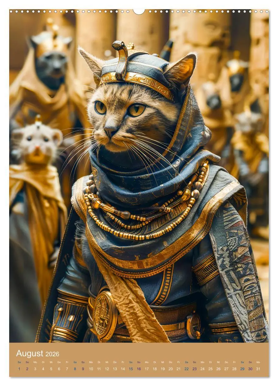 Bild: 9783516241457 | Ägyptens Katzen - Göttliche Eleganz im Stile der Pharaonen...