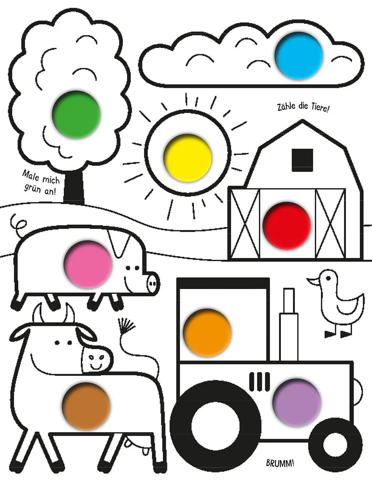 Bild: 9783735891457 | Mein erster Wasserfarben-Malblock - Tiere | Alena Razumova | Buch