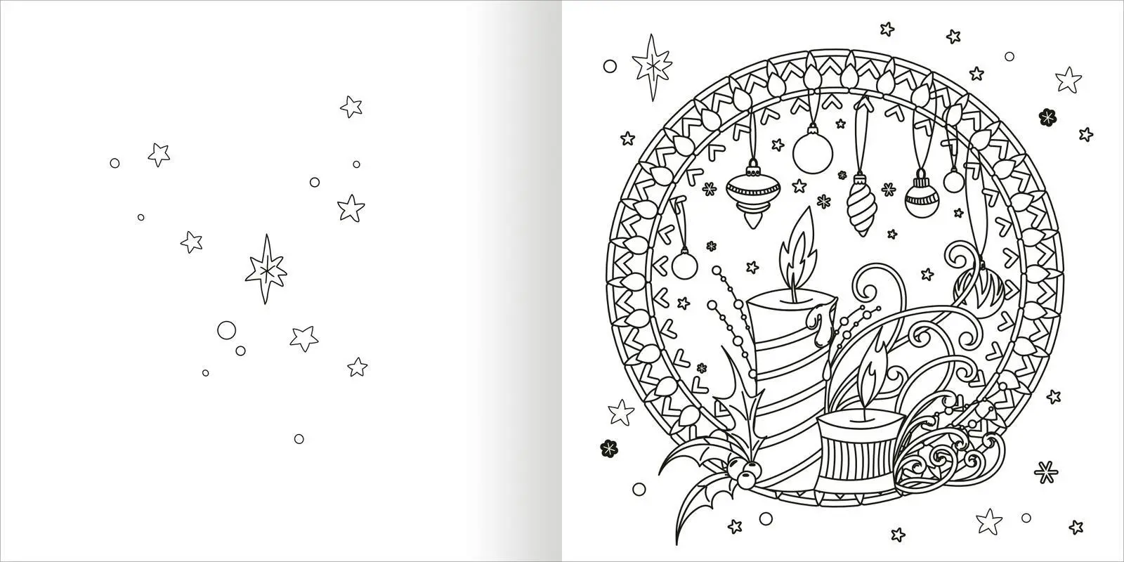 Bild: 4014489131557 | Ausmal-Adventskalender - Mandala-Zauber | 24 Seiten zum Aufschneiden