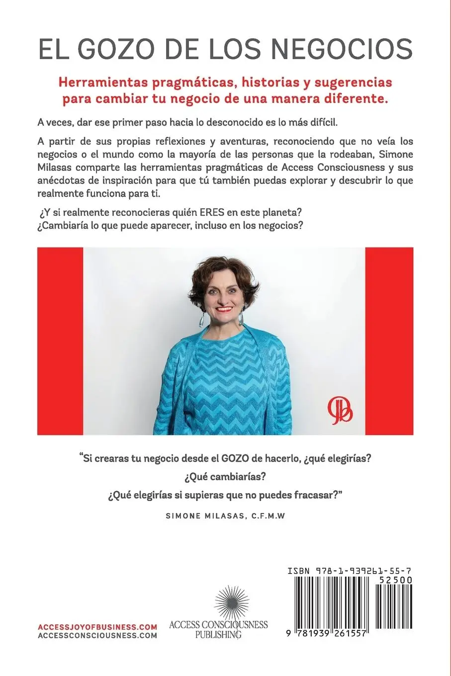 Rückseite: 9781939261557 | El Gozo de Los Negocios - Joy of Business Spanish | Simone Milasas