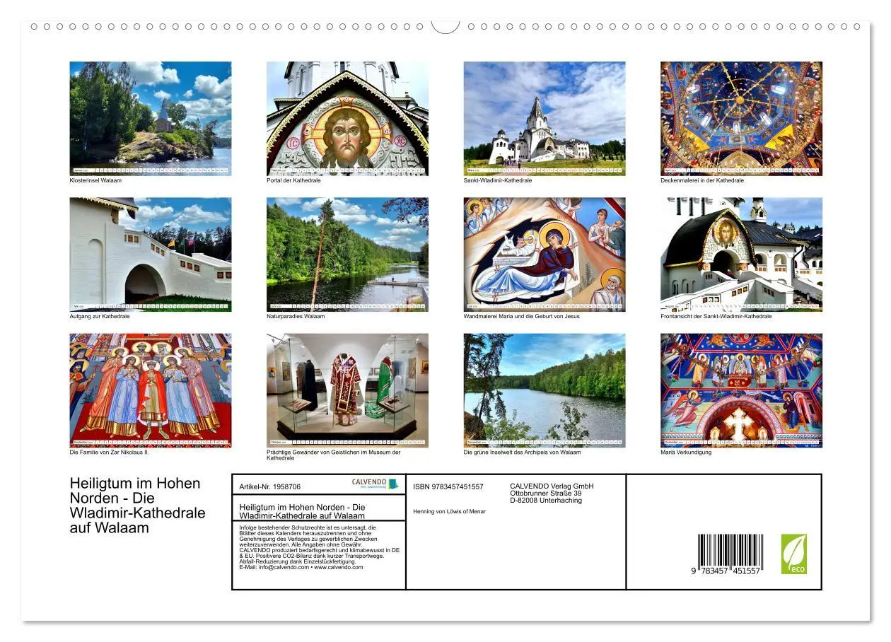 Bild: 9783457451557 | Heiligtum im Hohen Norden - Die Wladimir-Kathedrale auf Walaam...
