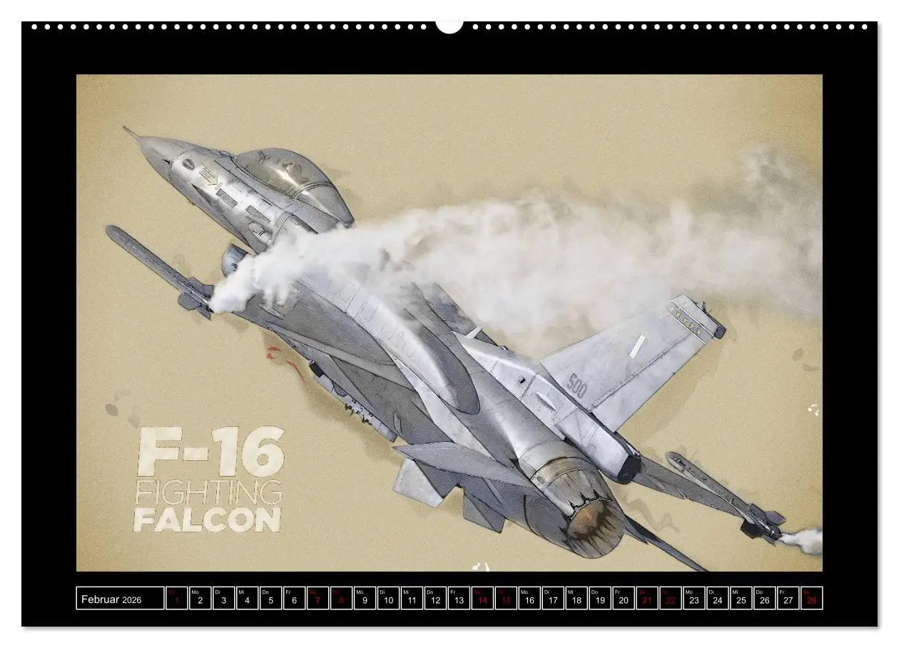 Bild: 9783457831557 | Aero Action Art - Luftfahrt Kunst (Wandkalender 2026 DIN A2 quer),...